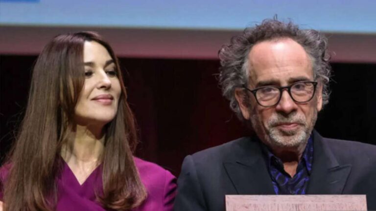 Mónica Bellucci confirma su relación amorosa con Tim Burton UnoTV