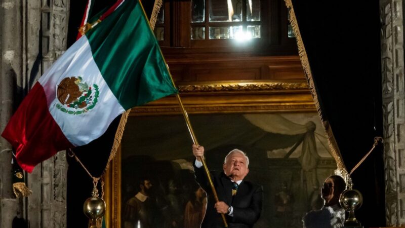 AMLO Da Grito De Independencia Desde Palacio Nacional UnoTV