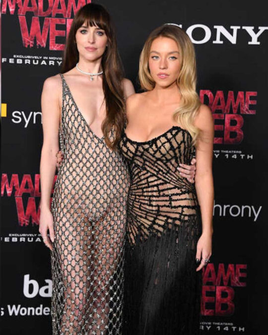 Dakota Johnson Y Sydney Sweeney Vestidos De Efecto Desnudo UnoTV