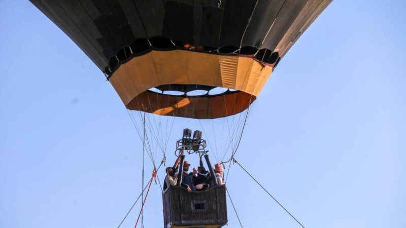 Globo aerostático aterriza de emergencia en Tecámac UnoTV