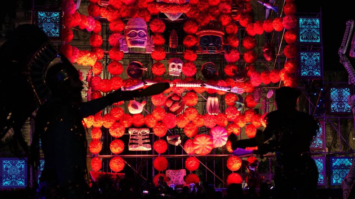 Inauguran Ofrenda Monumental De D A De Muertos Procesi N En Cdmx Unotv