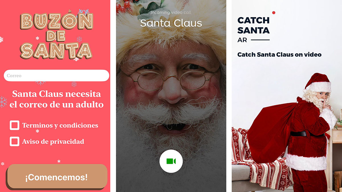 Apps para escribirle tu carta a Santa Claus desde el celular… ¡habla con él y “cáchalo” en casa!