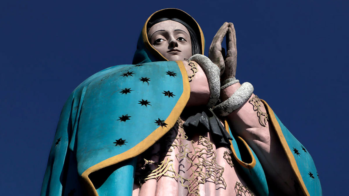 La monumental escultura de la Virgen de Guadalupe que puedes visitar en el Pueblo Mágico de Xicotepec, Puebla