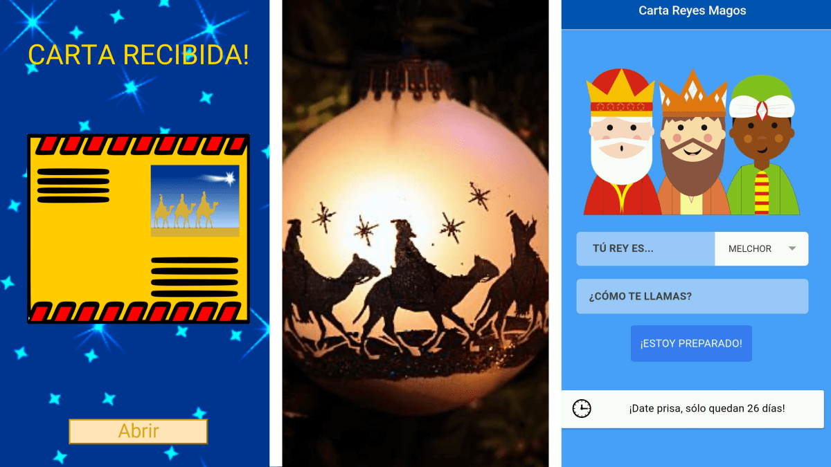 ¡Usa estas apps para mandar tu carta y hacer videollamadas con los Reyes Magos!