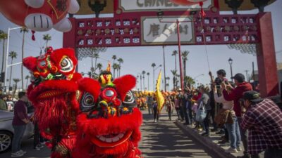 Barrios chinos para festejar el Año Nuevo Chino