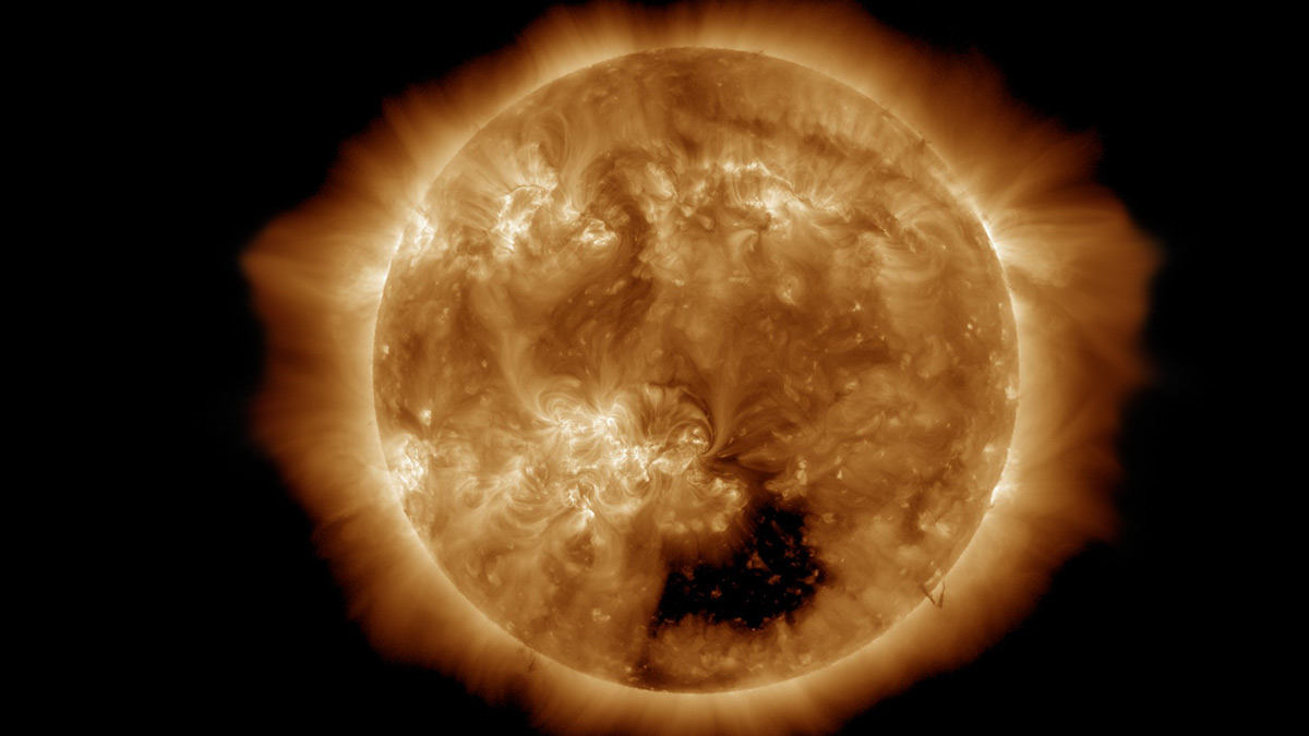 Agujero solar gigante provocará una tormenta geomagnética hoy 24 de marzo, según experto de la NASA