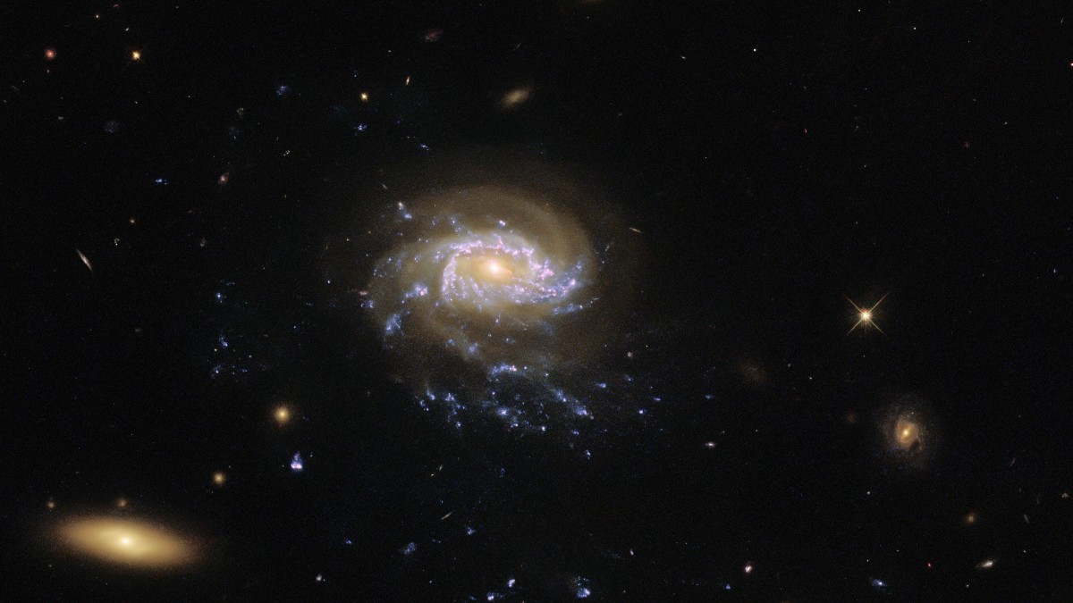 El Telescopio Hubble capta una increíble “Galaxia de Medusas”