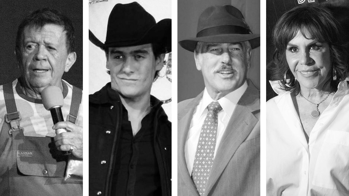 Famosos que han muerto en 2023: un año triste para el espectáculo mexicano