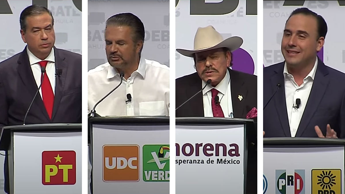 Elecciones de Coahuila 2023: las conclusiones del primer debate entre los candidatos a la gubernatura