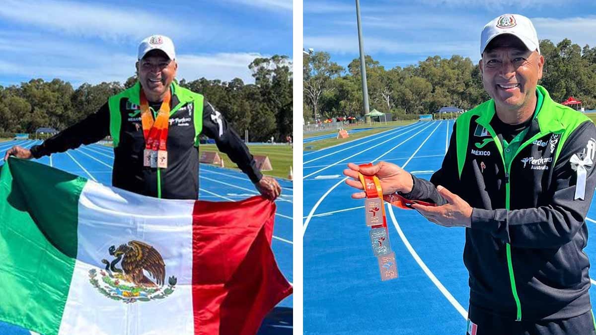 Héctor Calleros: el atleta trasplantado que dedicó su vida al deporte: “Estas medallas son para mi donador”