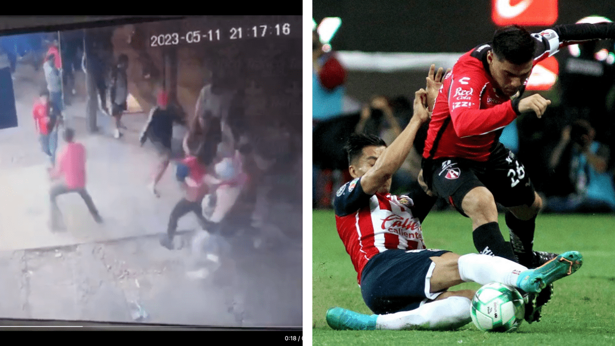 Aficionado de Chivas es agredido por seguidores de Atlas tras Clásico Tapatío; ve el video