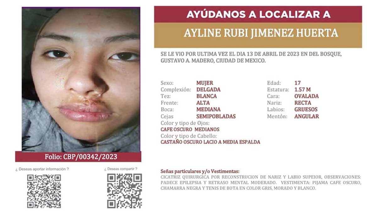Circula video de Ayline Rubí, joven reportada como desaparecida en CDMX; asegura que está bien