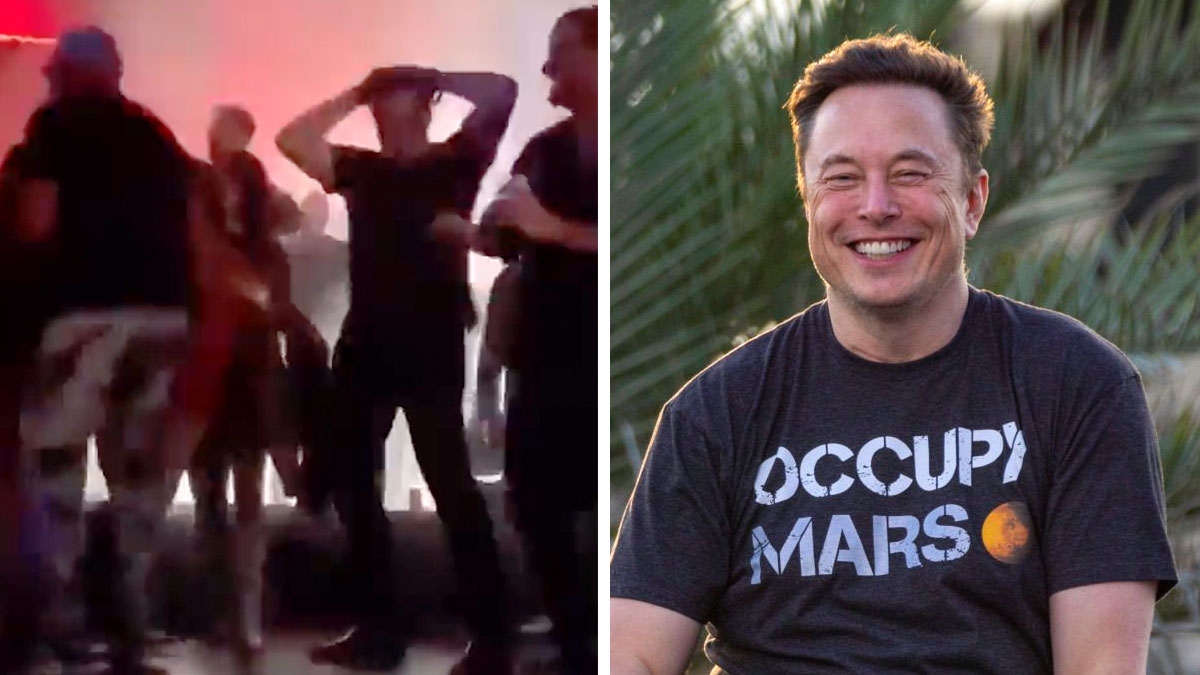 Elon Musk sale a bailar y saca los pasos prohibidos en México; ve el video