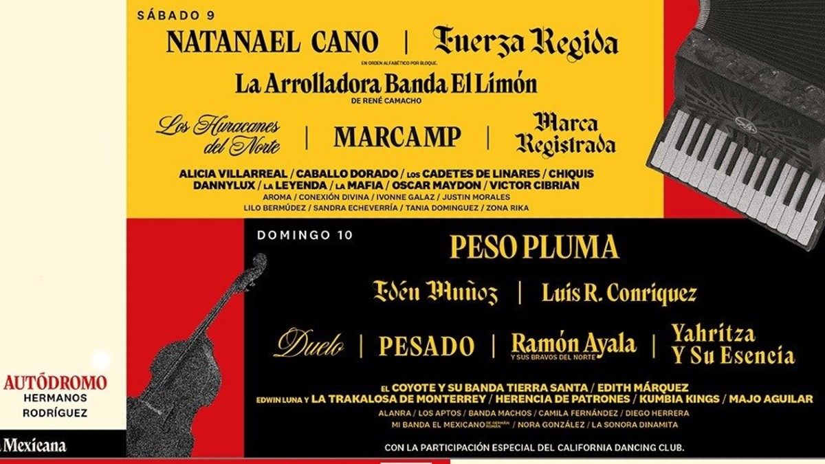 Peso Pluma y Natanael Cano encabezan el Festival Arre; checa el cartel