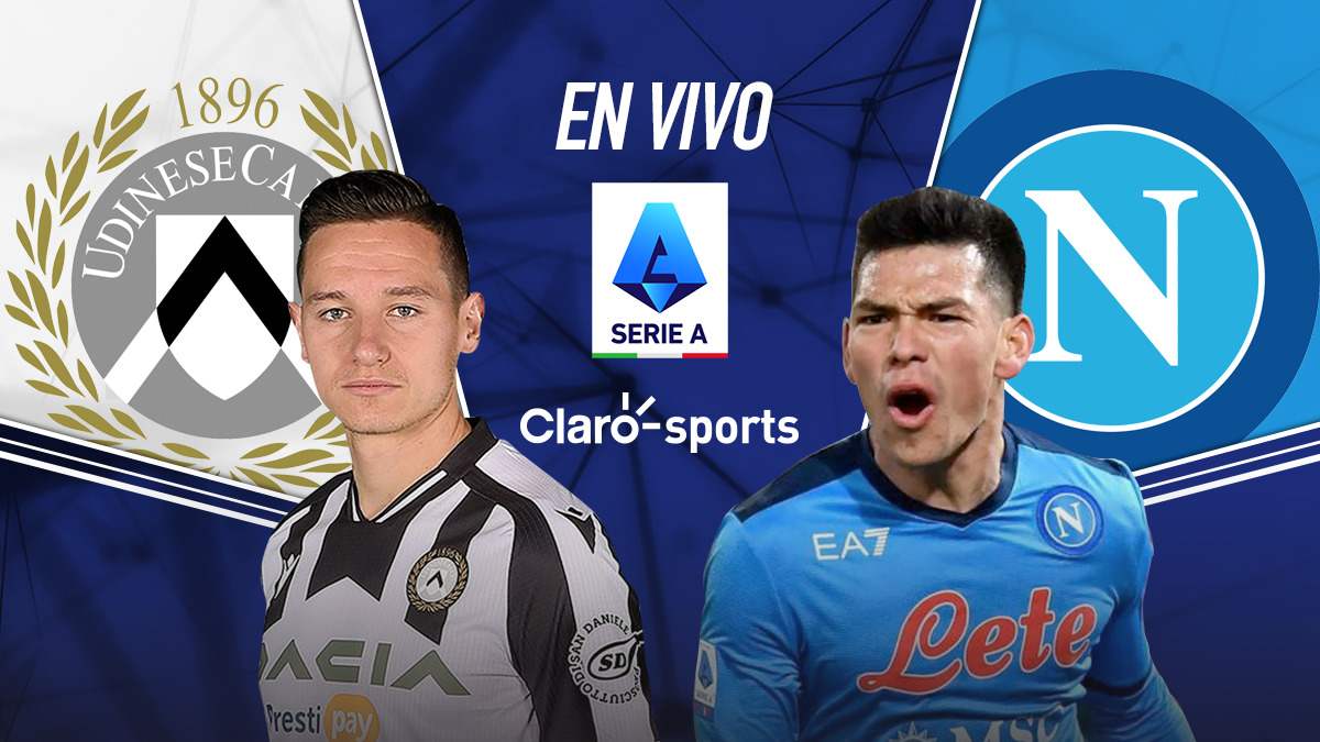 Udinese vs Napoli, en directo el partido de la jornada 33 de la Serie A