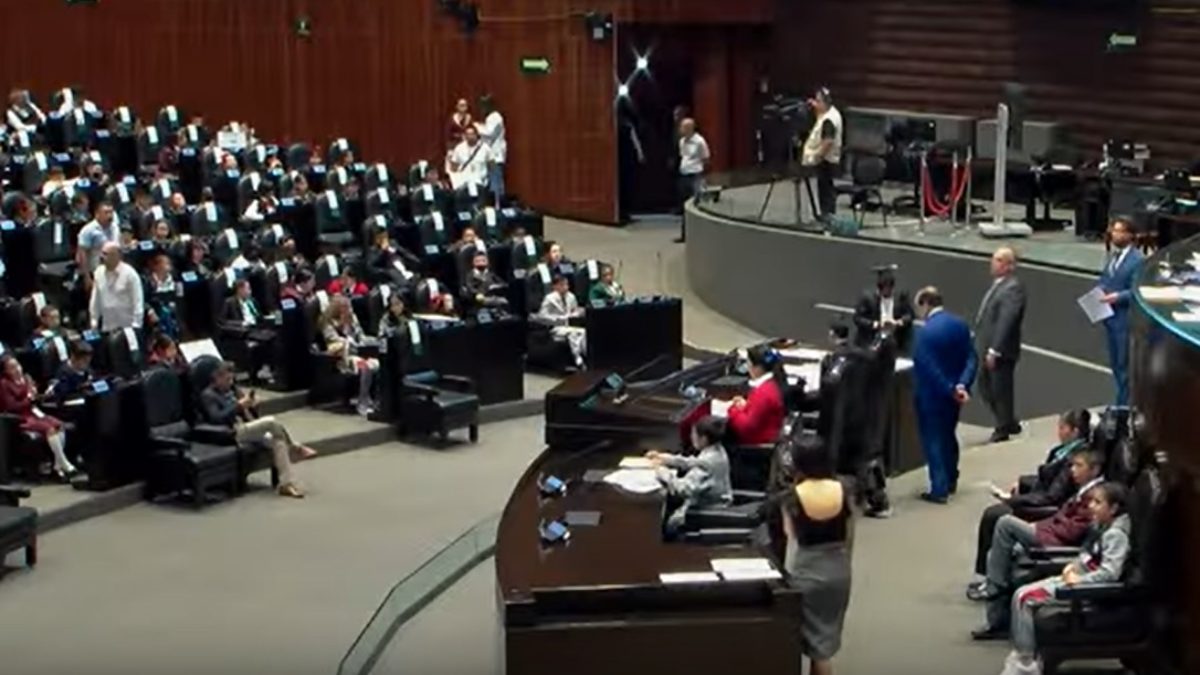 Parlamento Infantil clausura trabajos en San Lázaro; abordan temas de violencia y paridad de género