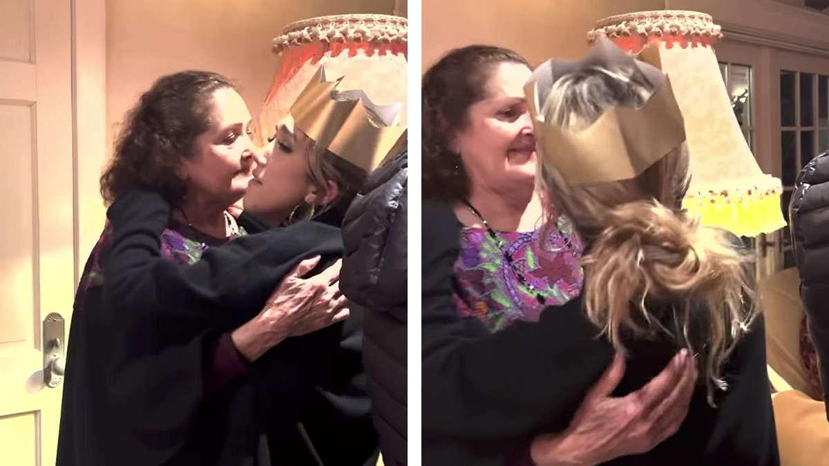 Salma Hayek celebra a su mamá con un emotivo baile