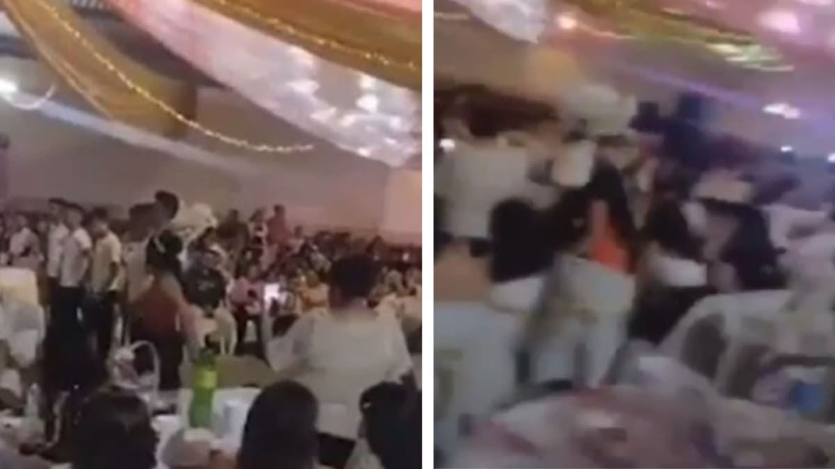 Se desata balacera en Guanajuato durante una fiesta de quinceaños: video
