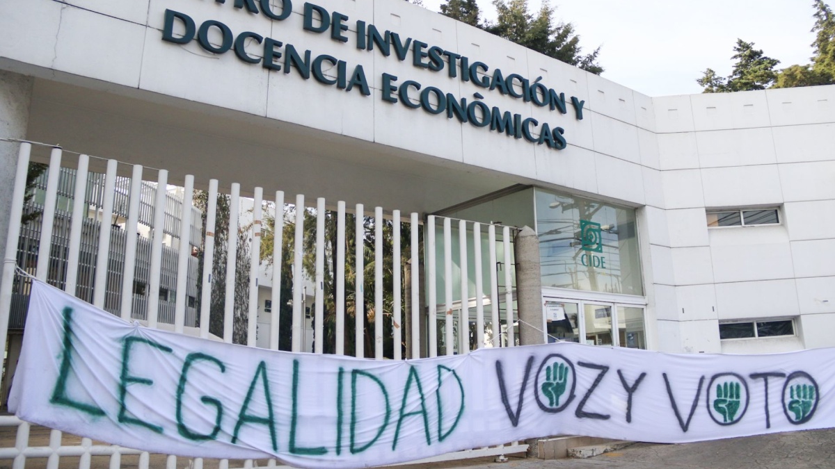 Vuelve el paro estudiantil al CIDE; ahora por 24 horas y contra la nueva ley de ciencia