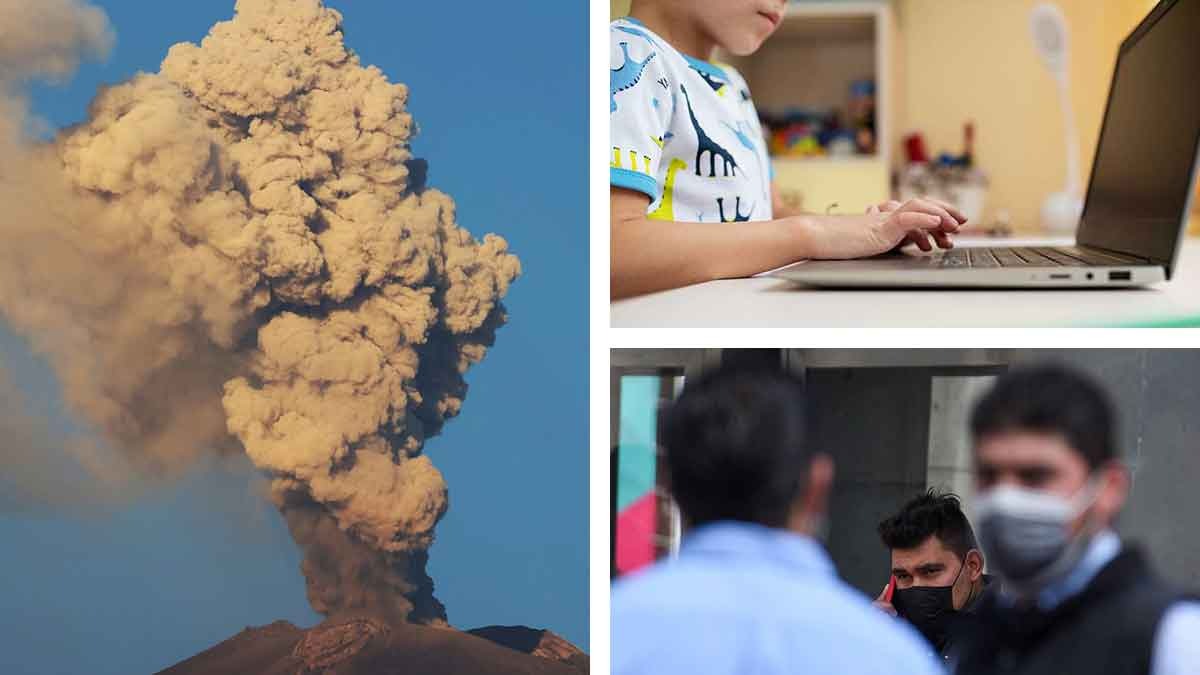 Puebla activa las clases en línea en 40 municipios; Salud aconseja el cubrebocas en 4 entidades