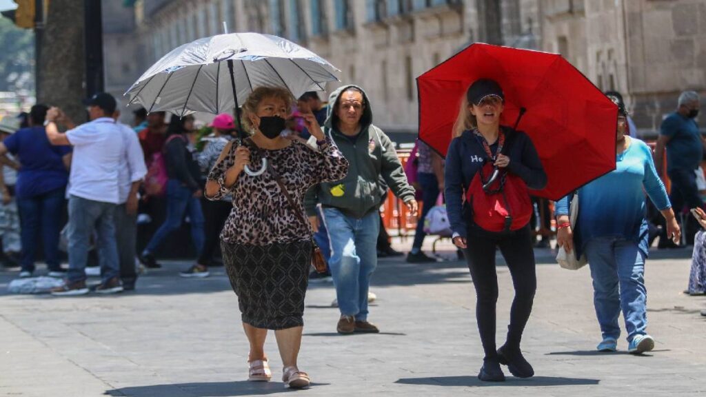 Alerta naranja y amarilla por altas temperaturas en Ciudad de México