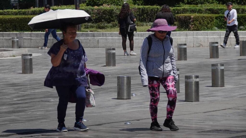 altas temperaturas en la Ciudad de México