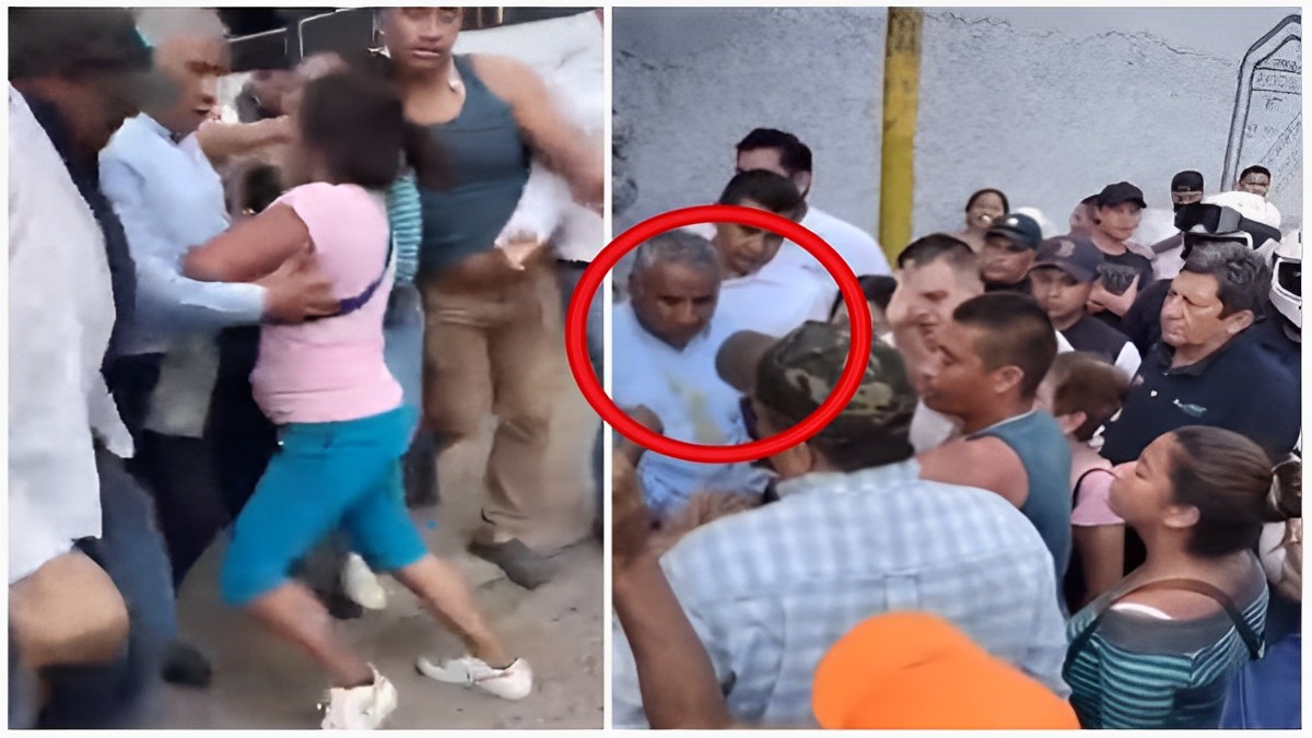 ¡A huevazos! Agreden a David Sangabriel Bonilla, alcalde de Banderilla, Veracruz, por falta de agua