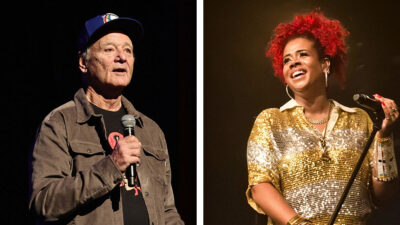 Bill Murray, de 72 años, estrena romance con Kelis, de 43
