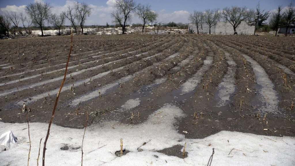 Bombardean nubes para deshacer el granizo y que se convierta en lluvia