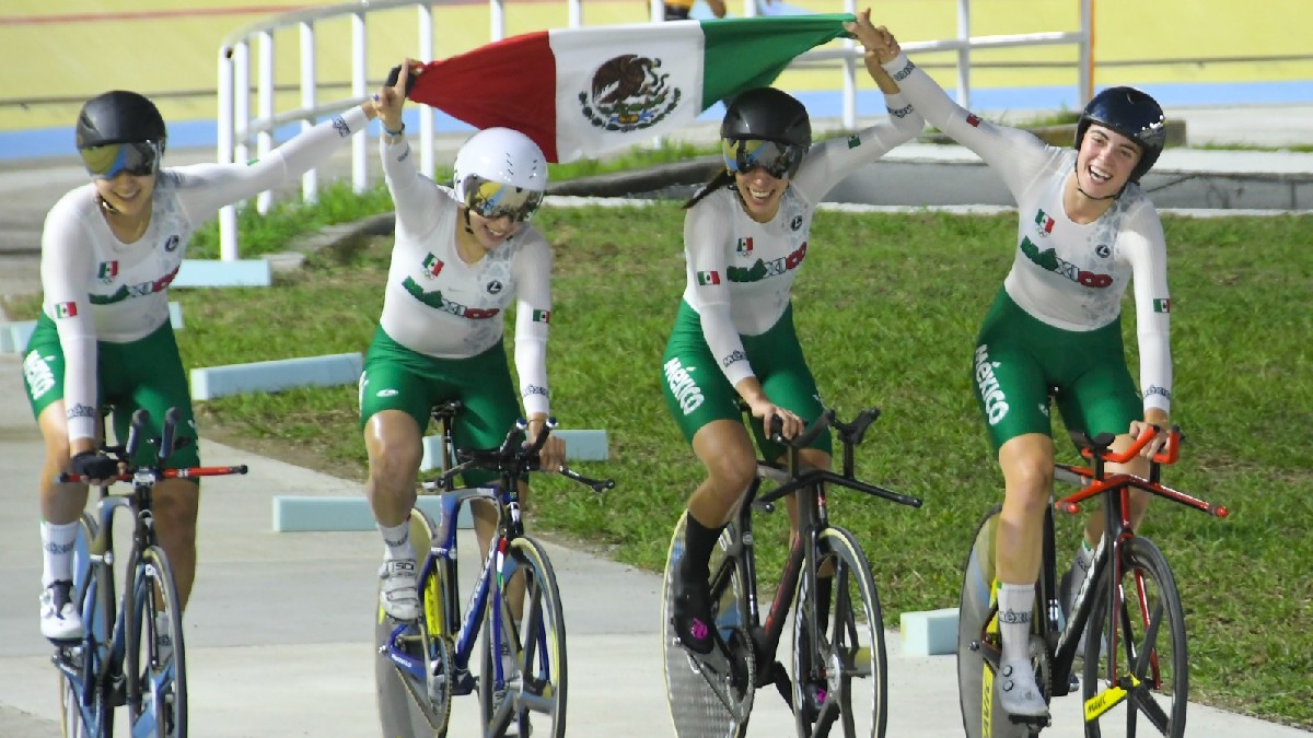 Equipo de ciclismo de México arrasa en los Juegos Centroamericanos 2023