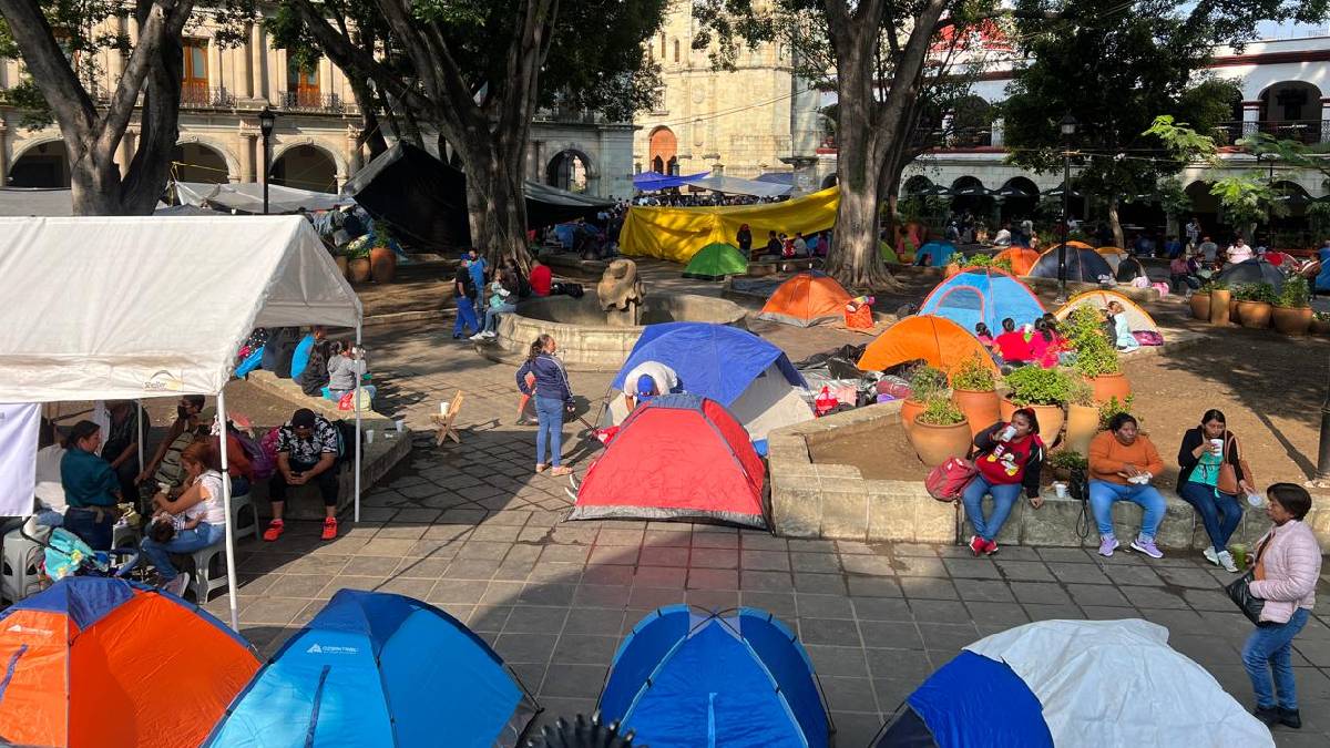 ¡Lo cumplieron! CNTE inicia paro de 72 horas en Oaxaca