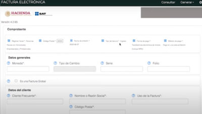 C Mo Generar Tu Factura Paso A Paso Desde La P Gina Del Sat Unotv