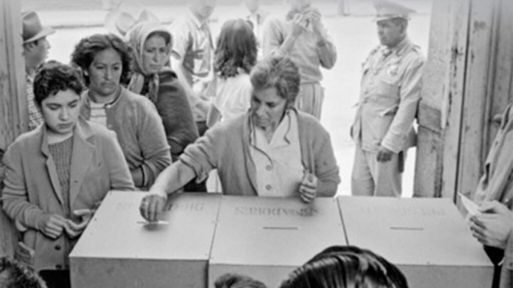 ¿Cuándo las mujeres mexicanas votaron por primera vez?
