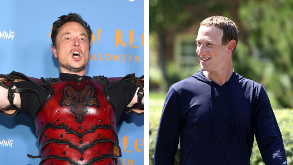 Elon Musk Mark Zuckerberg 1