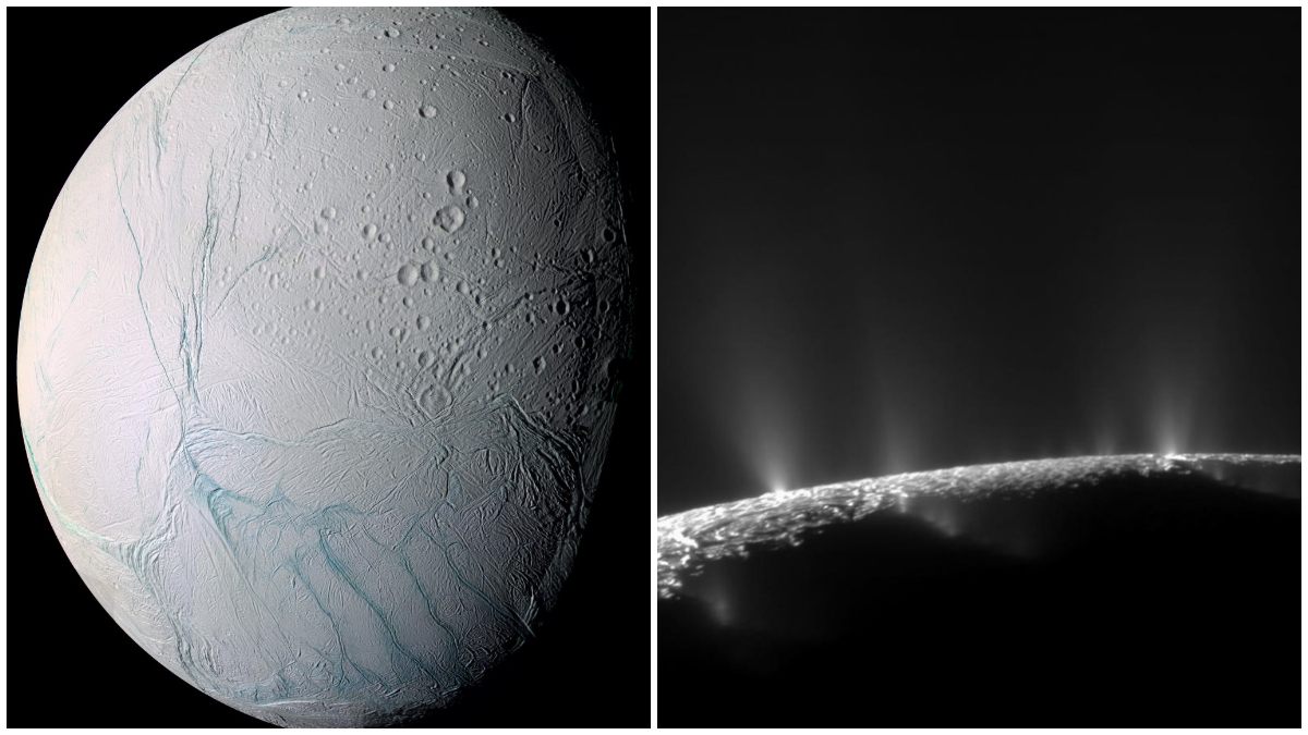Saturno: hallan elemento clave para la vida en Encélado, una de las lunas del planeta