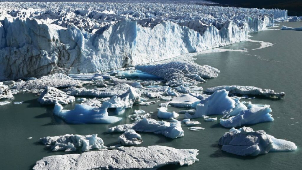 Glaciares derritiéndose