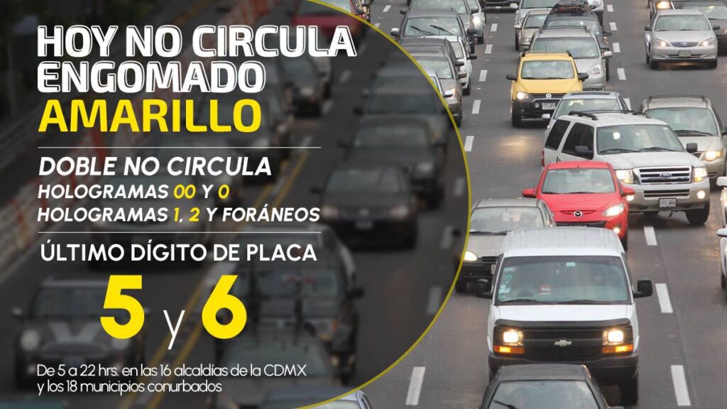 Hoy No Circula CDMX y Edomex; lunes 26 de junio de 2023. Foto: Cuartoscuro