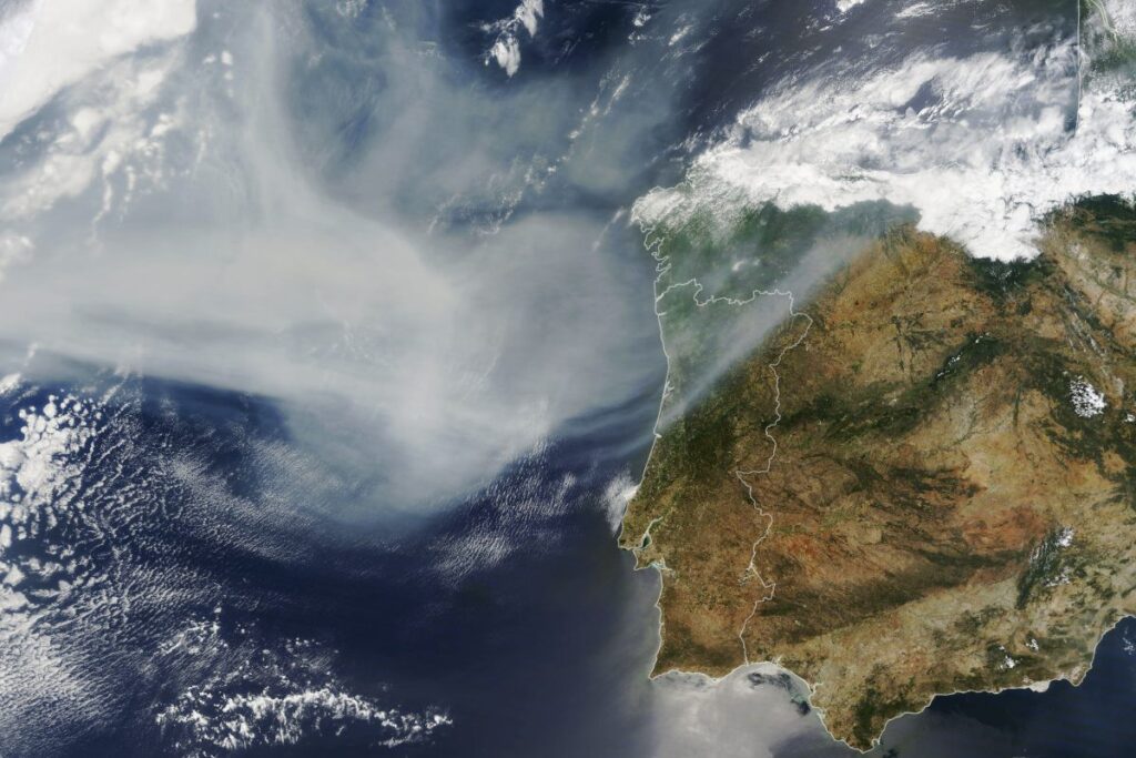 Humo de los incendios de Canadá llega a Europa y NASA captura increíbles fotos desde el espacio