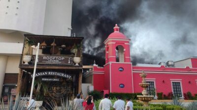 Incendio De Hotel En Cancun