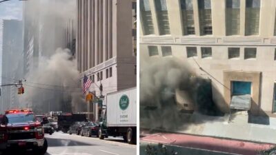 Incendio en Nueva York donde se ubica la tienda Tiffany