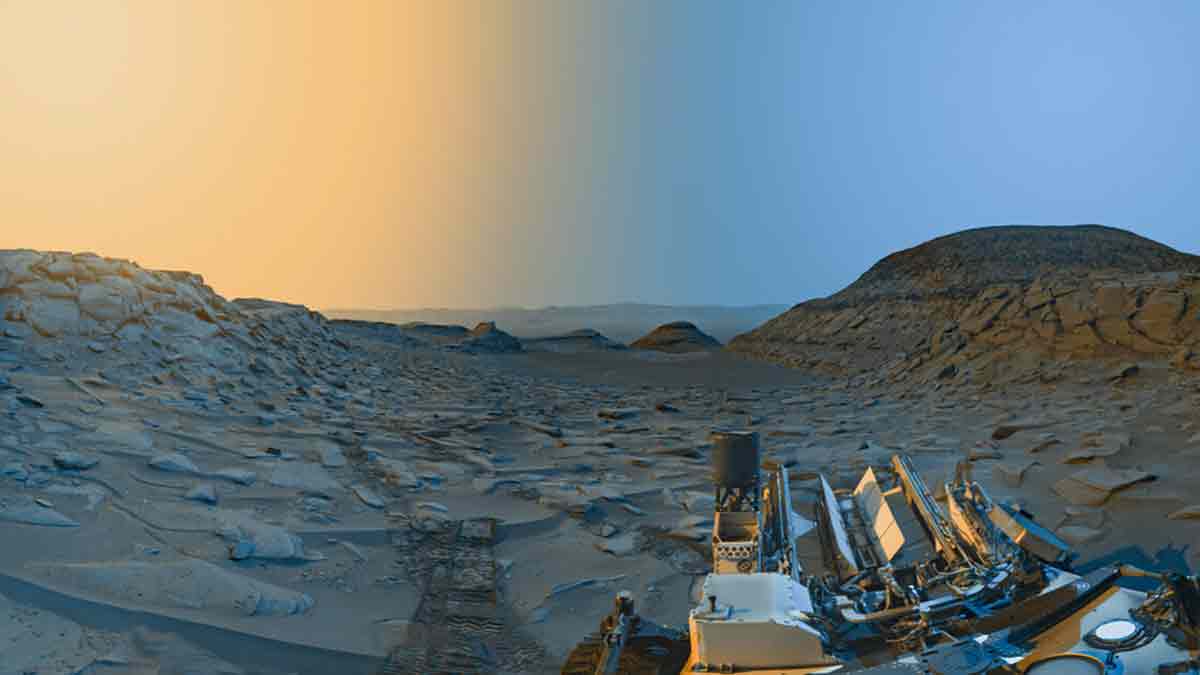 El Rover Curiosity de la NASA captura cómo se ve la mañana y la tarde en Marte