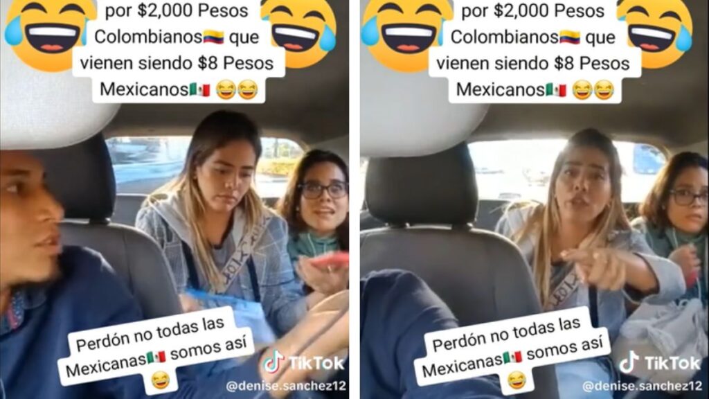 Turistas mexicanas se niegan a pagar tarifa en taxi de Colombia