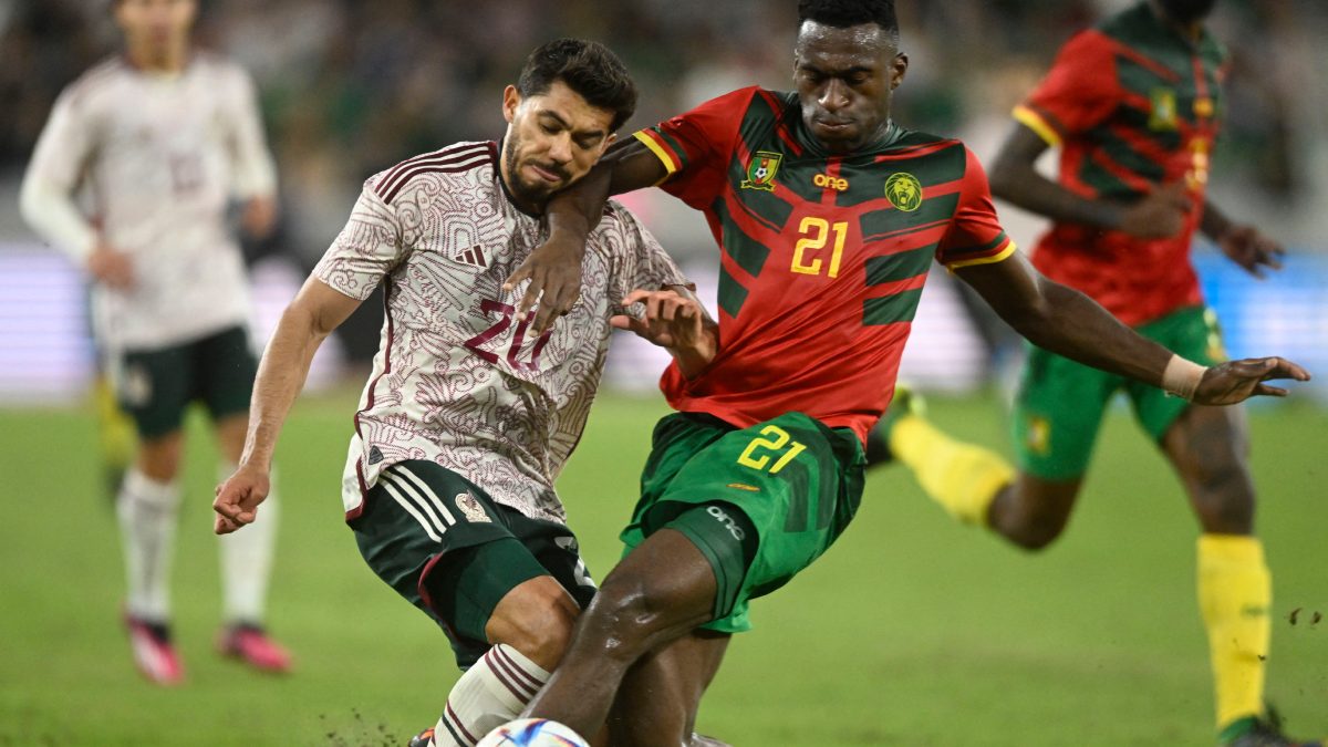 México rescata de último momento el empate ante Camerún en partido amistoso