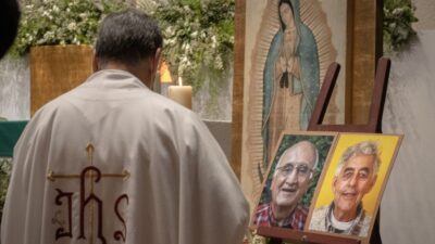 Misa en honor a los jesuitas asesinados en Chihuahua, en 2022