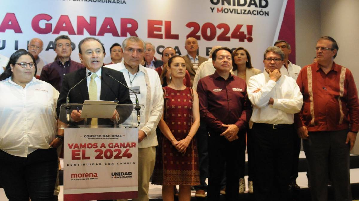 Morena no quiere división interna; evita debates y confrontación entre contendientes a la presidencia