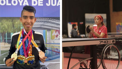 Paratletas mexiquenses logran 10 medallas en los Juegos Parapanamericanos Juveniles 2023