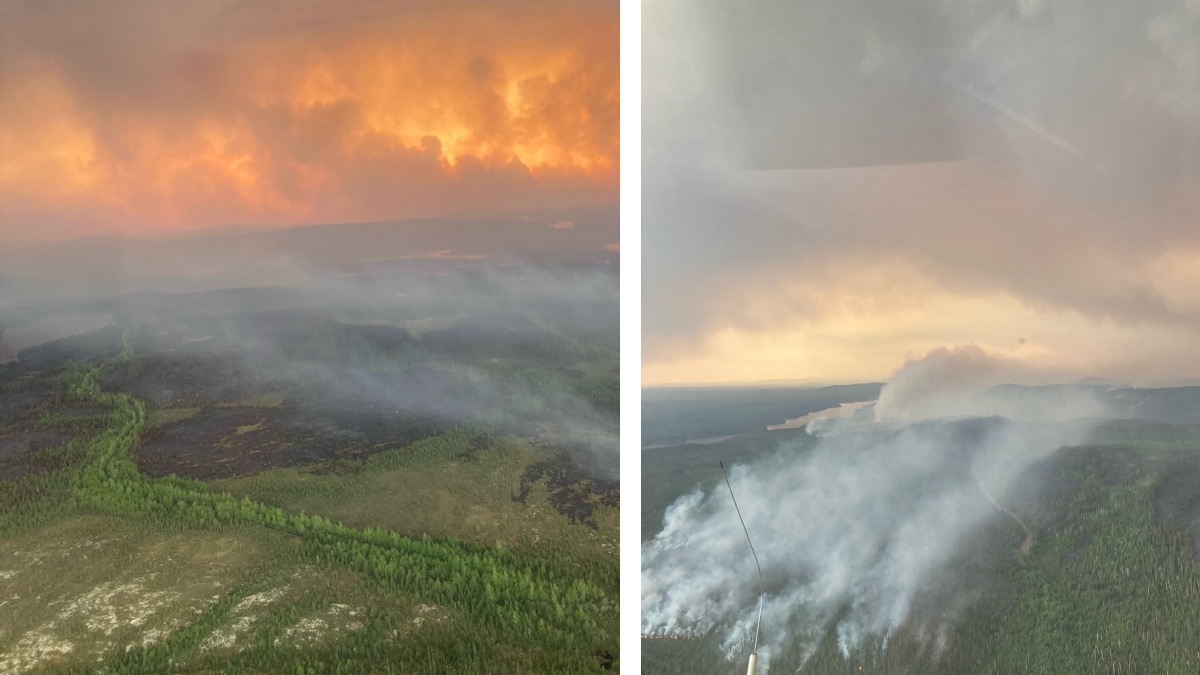 ¿Por qué iniciaron los incendios forestales en Canadá?