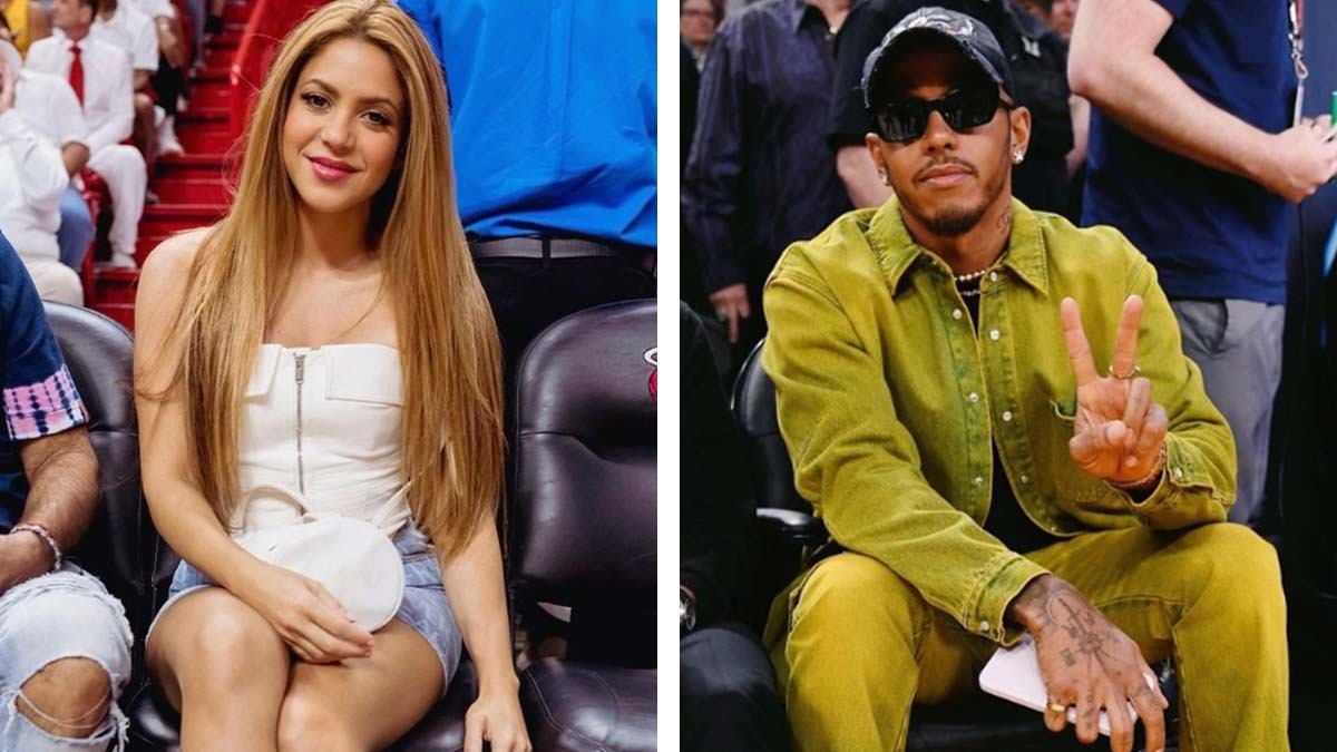 Shakira y Lewis Hamilton están empezando una relación, según revista: ¡aquí hay amor!