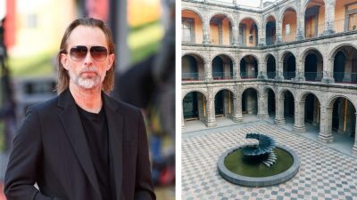 Thom Yorke está en México y visita San Idelfonso