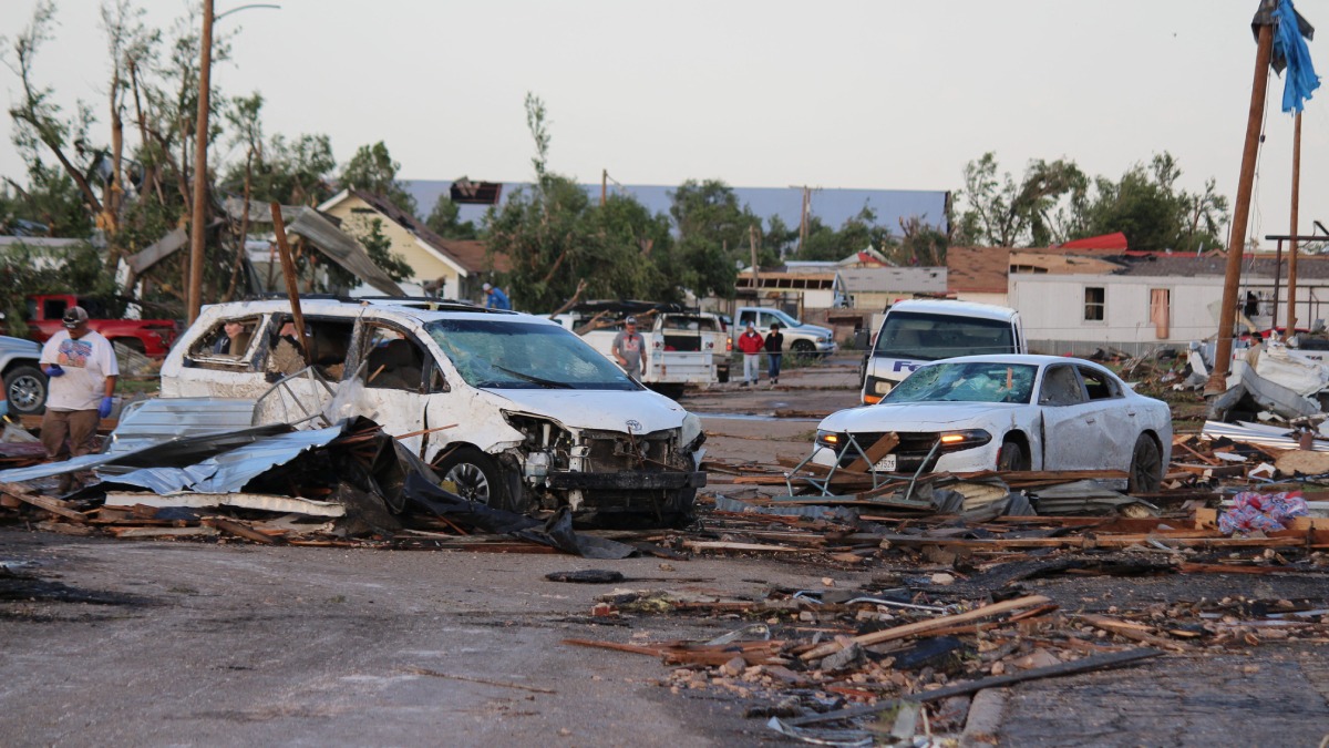 Tornado destruye poblado de Texas: deja tres muertos y varios heridos